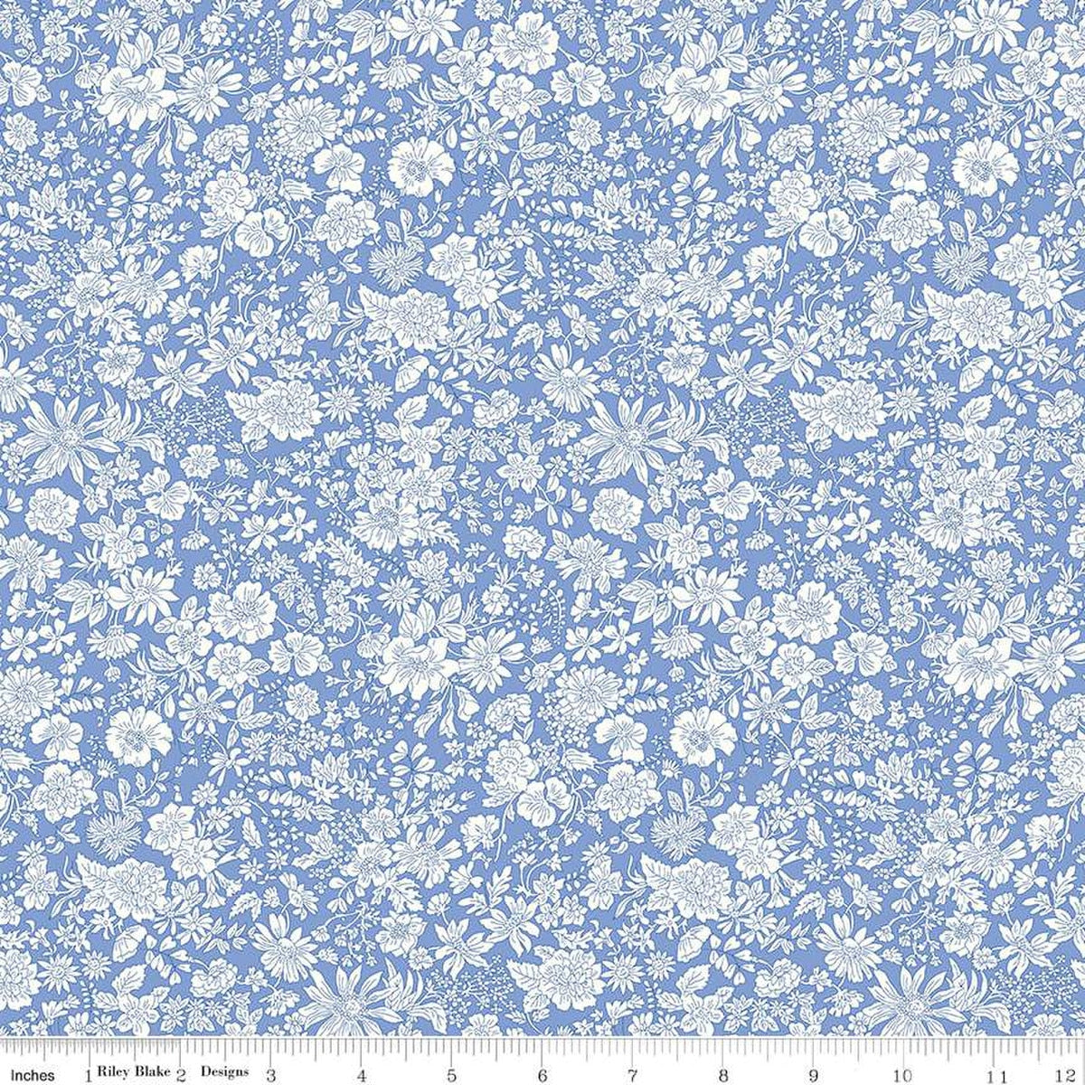 Emily Belle in Marine Blue from the Emily Belle Collection - Riley Blake Designs