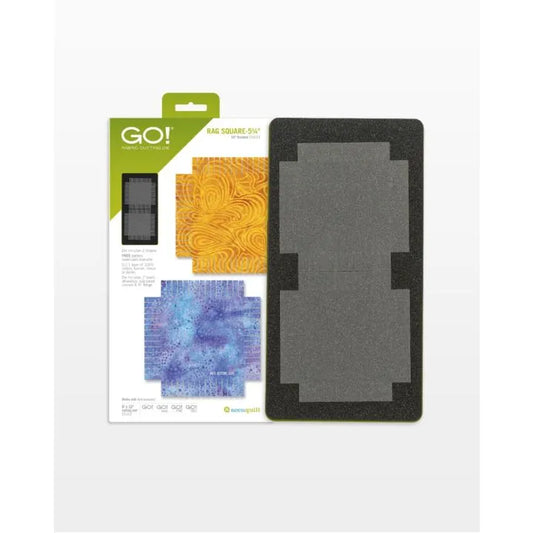 GO! Rag Square - 5 1/4" Die