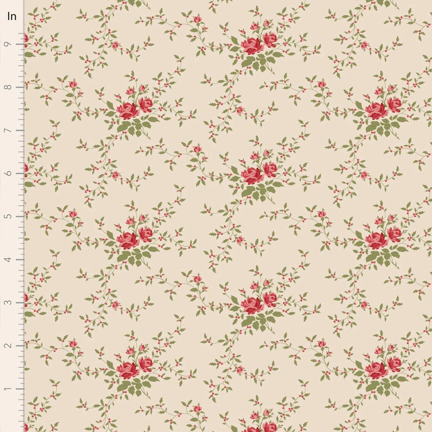 Merry Little Christmas Blender Noel Cream from Tilda Fabrics