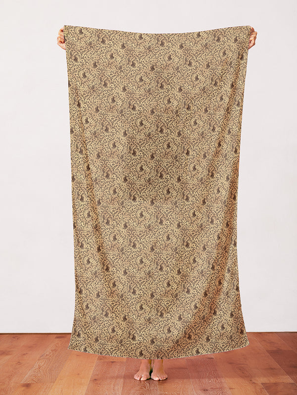 Leo XIV in Gold from the Leo XIV Collection - Paintbrush Fabric