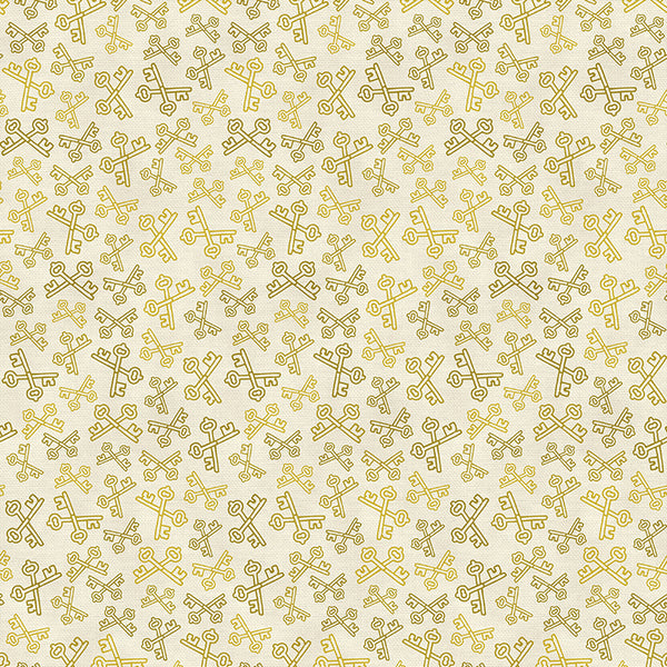 Devine Entry in Tan from the Leo XIV Collection - Paintbrush Fabric