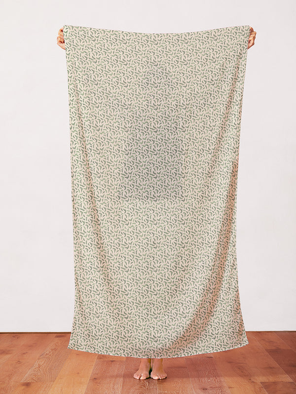 Branches in Green from the Leo XIV Collection - Paintbrush Fabric
