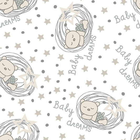 Nursery FLANNEL Baby Dreams from Springs Creative by the Yard