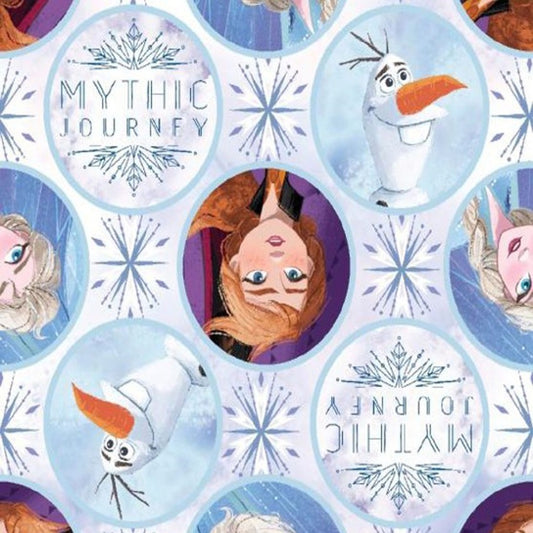 Frozen Mythic Journey from Springs Creative by the Yard  - 100% Cotton