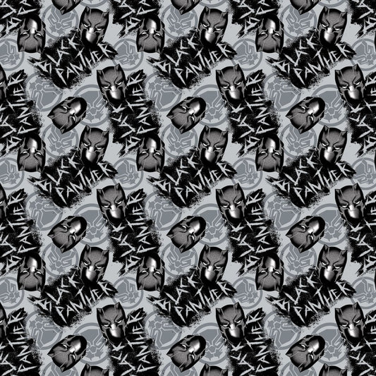 FLEECE - Black Panther from Springs Creative by the Yard