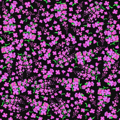 Minky -Fireweed Tossed PINK from EZ Fabrics