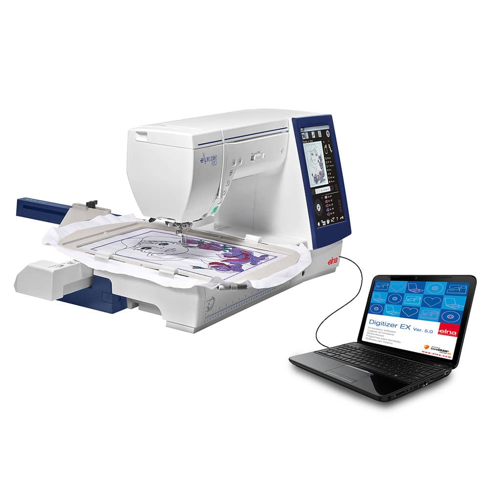 Elna Expressive 920 Combo Sewing and Embroidery Machine