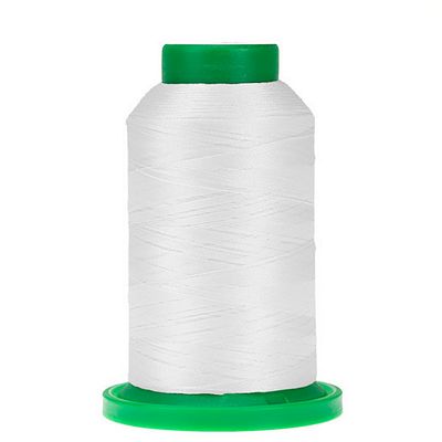 1000m Ghost White Isacord Thread - 40 Weight Polyester