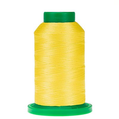 1000m Yellow Isacord Thread - 40 Weight Polyester