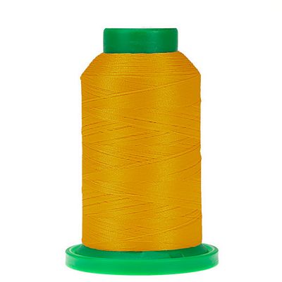 1000m Gold Isacord Thread - 40 Weight Polyester