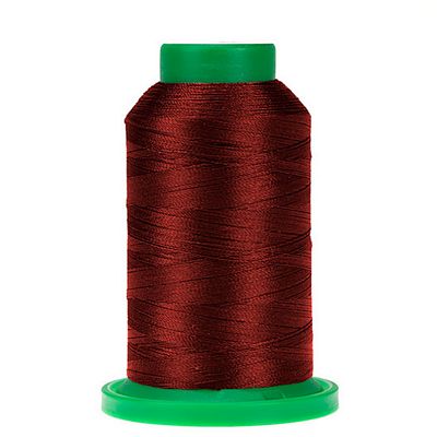 1000m Brick Isacord Thread - 40 Weight Polyester