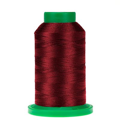 1000m Rio Red Isacord Thread - 40 Weight Polyester