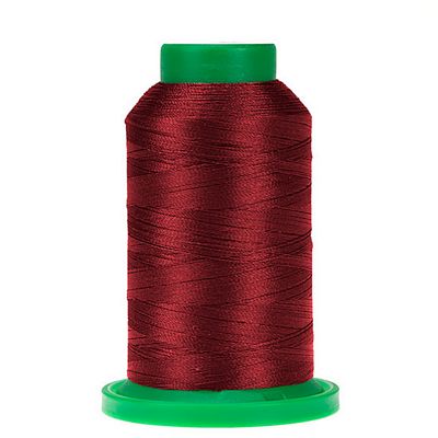 1000m Country Red Isacord Thread - 40 Weight Polyester