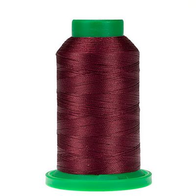1000m Claret Isacord Thread - 40 Weight Polyester