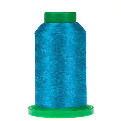 1000m Caribbean Blue Isacord Thread - 40 Weight Polyester