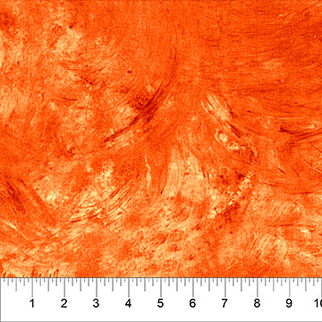 Harvest Orange from the Plaster of Paris Collection - Northcott Fabrics
