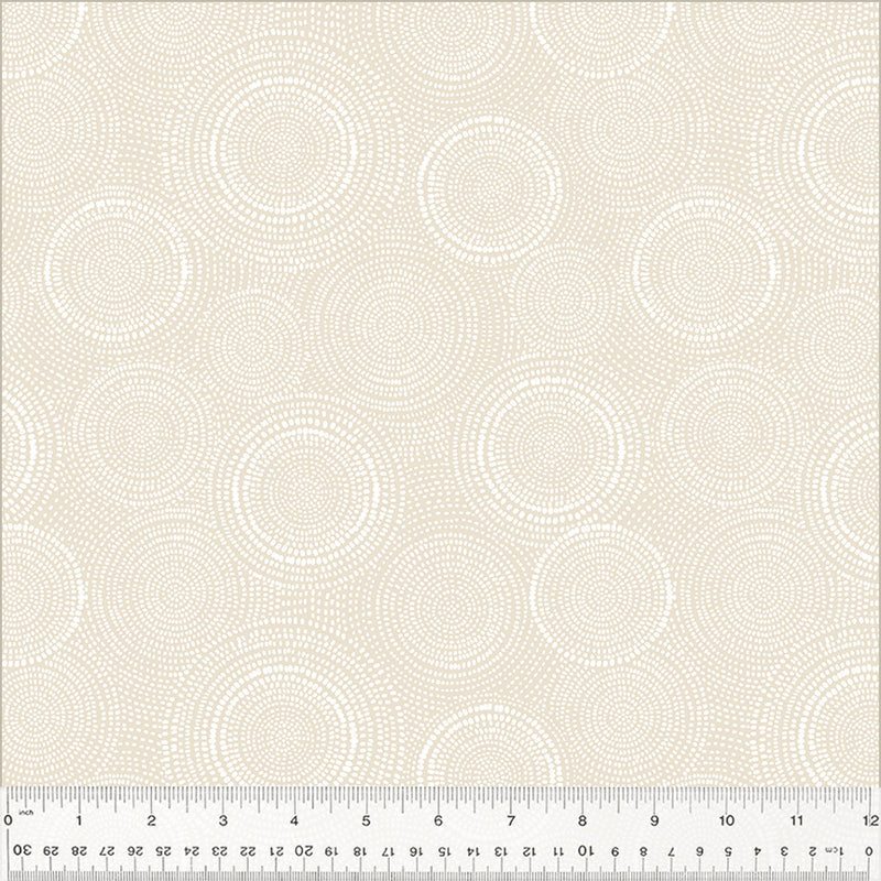 Flannel - OATMEAL Radiance Flannel Fabric Windham Fabrics from Whistler Studios