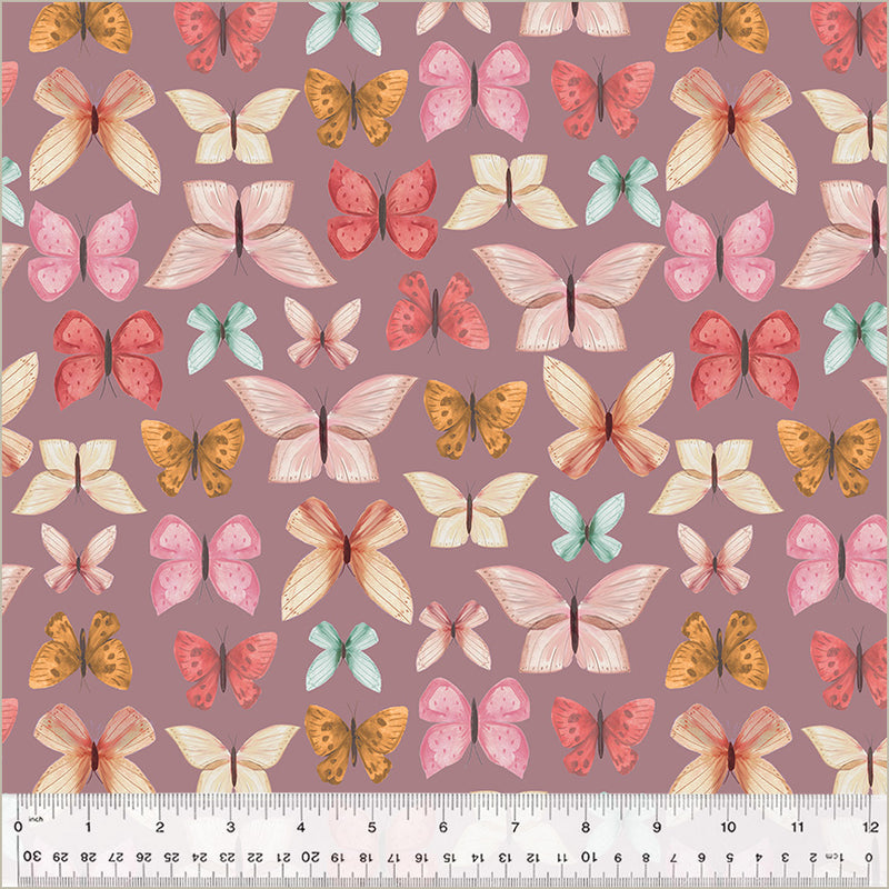 Petal Pixies-Spread Your Wings in Purple from Windham Fabrics