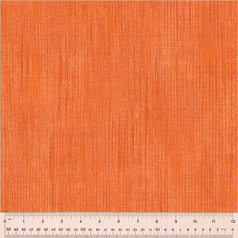 Pumpkin from the Terrain 2.0 Collection by Whistler Studios - Windham Fabrics - 100% Cotton