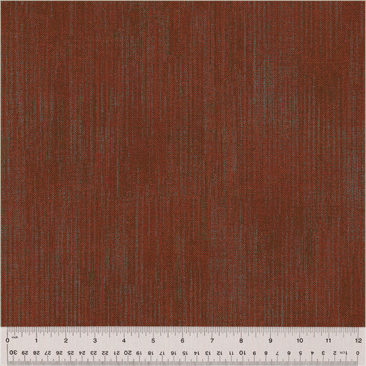 Rust from the Terrain 2.0 Collection by Whistler Studios - Windham Fabrics - 100% Cotton