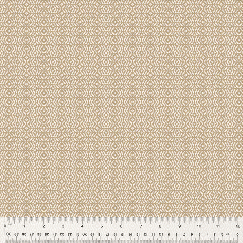 Scratch Board in Taupe from the Petal & Purr Collection by Whistler Studios - Windham Fabrics