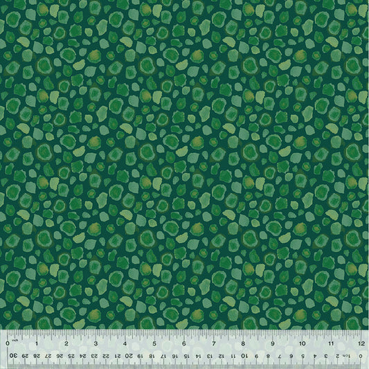 First Spots in Lagoon from the King of the Jungle Collection by Whistler Studios - Windham Fabrics