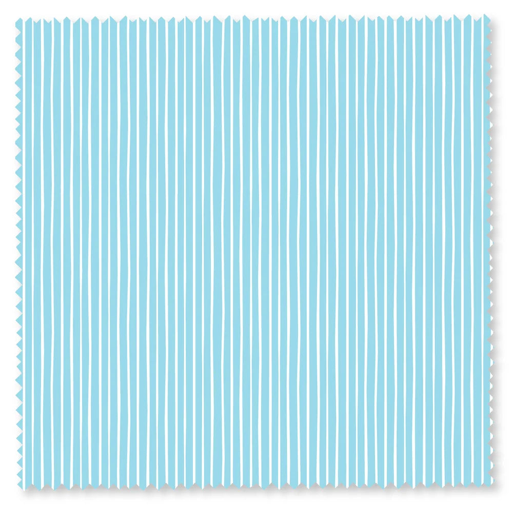 Blue & White Stripes from Felicity Fabrics - 100% Cotton