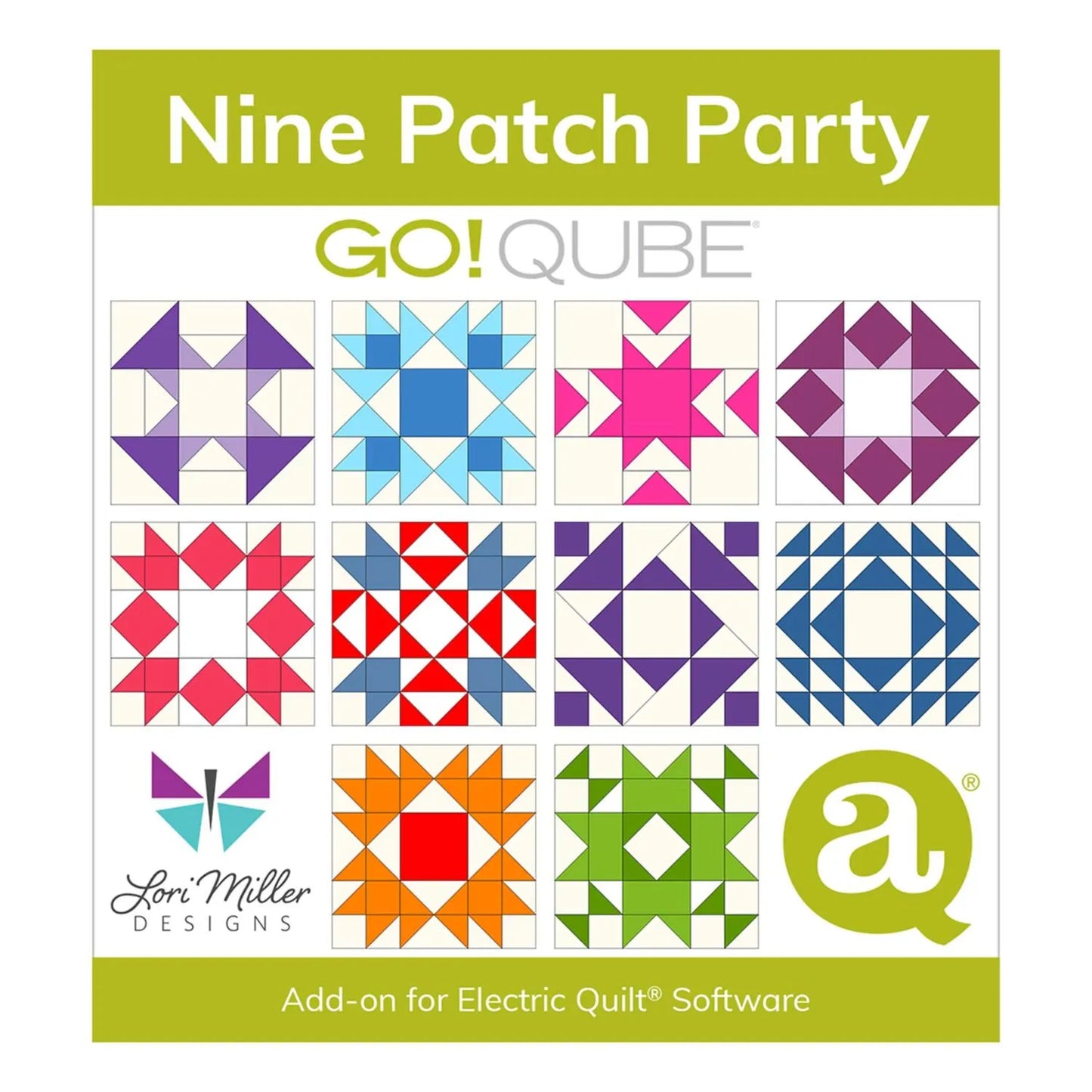 Electric Quilt Add-On for GO! Qube Nine Patch Party