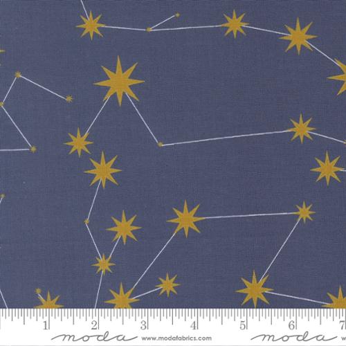 Constellations in Blue from the Night Owl Collection - Moda Fabrics