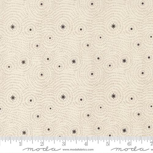 Starry Night in Cream from the Night Owl Collection - Moda Fabrics