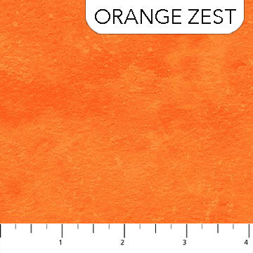 Orange Zest Toscana Blender from Northcott Fabrics - 100% Cotton