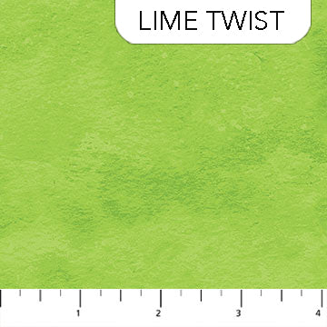 Lime Twist Toscana Blender from Northcott Fabrics - 100% Cotton