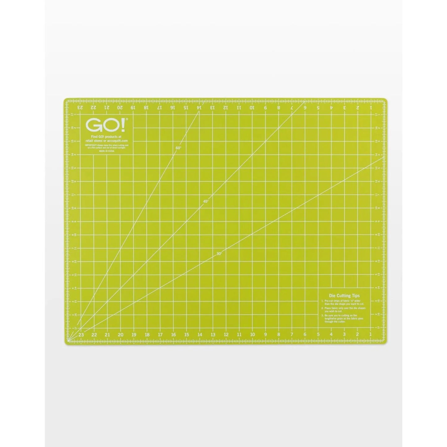 GO! Rotary Cutting Mat-18" x 24" Double Sided