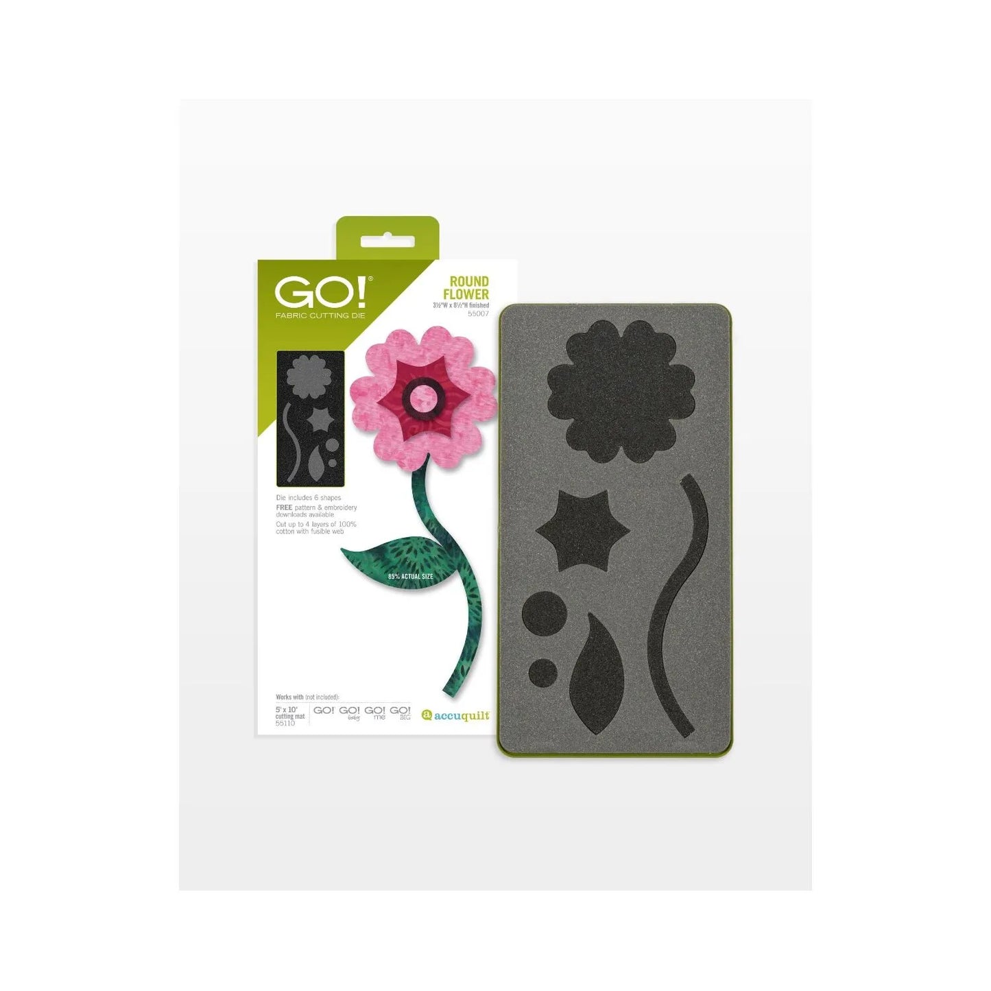 GO! Round Flower Die