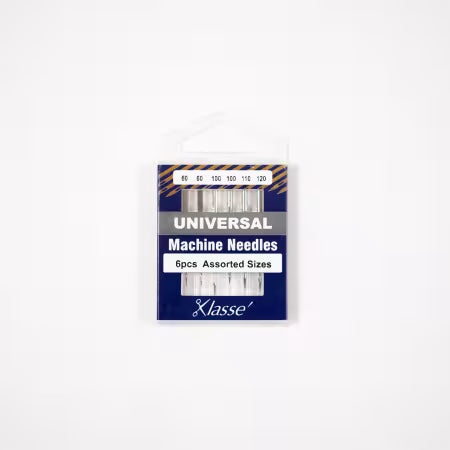 Klasse Universal Klasse Universal Needle Asst 60/8 (x2), 100/16 (x2), 110/18, 120/20 - 6 Pack