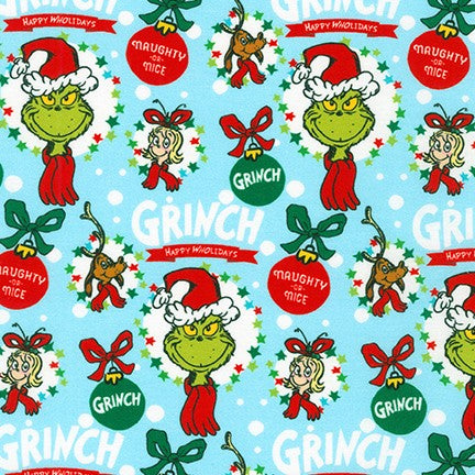 Grinch, Cindy Lou Who & Max from the How the Grinch Stole Christmas Collection by Dr. Seuss Enterprises - Robert Kaufman