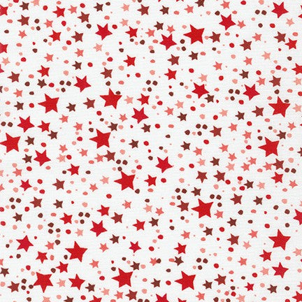 Dr. Seuss Stars in Red from the How the Grinch Stole Christmas Collection by Dr. Seuss Enterprises - Robert Kaufman
