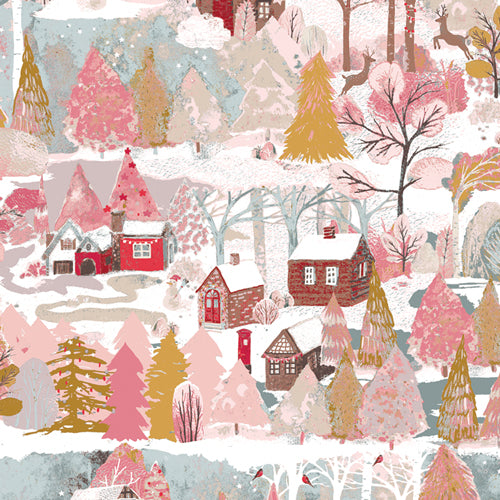 Christmas Village from the Adventale Collection - AGF Fabrics
