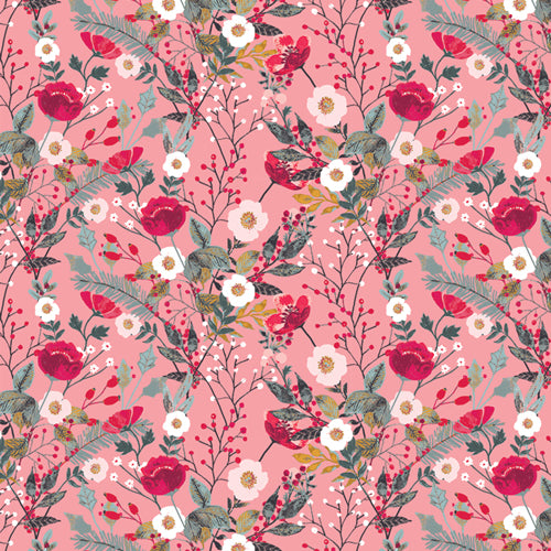 Merriment Flora from the Adventale Collection - AGF Fabrics