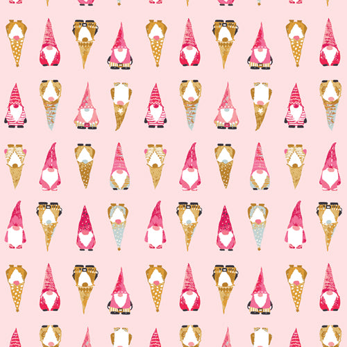 Playful Gnomes in Sweet from the Adventale Collection - AGF Fabrics
