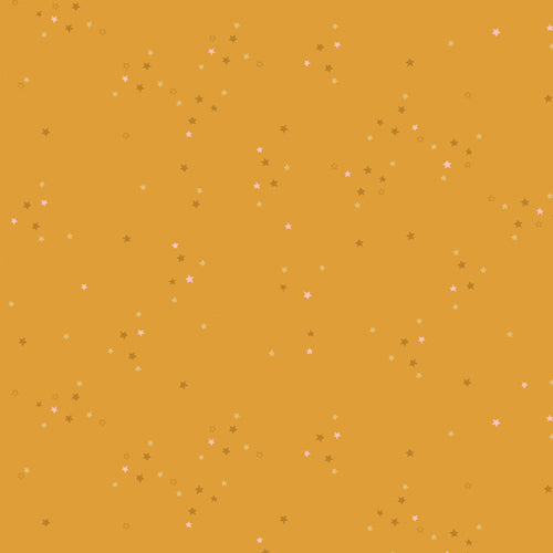 Twinkle Little Stars in Gold from the Adventale Collection - AGF Fabrics