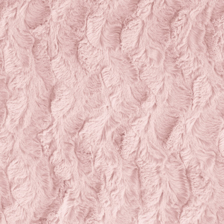 Minky -Lux Snuggle Bella BLUSH From EZ Fabrics