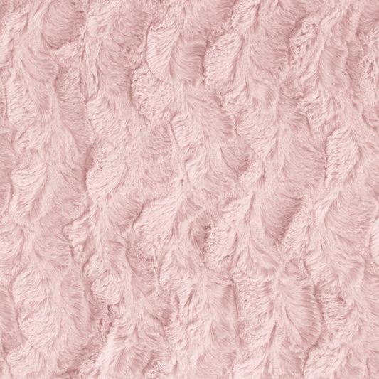 Minky -Lux Snuggle Bella BLUSH From EZ Fabrics
