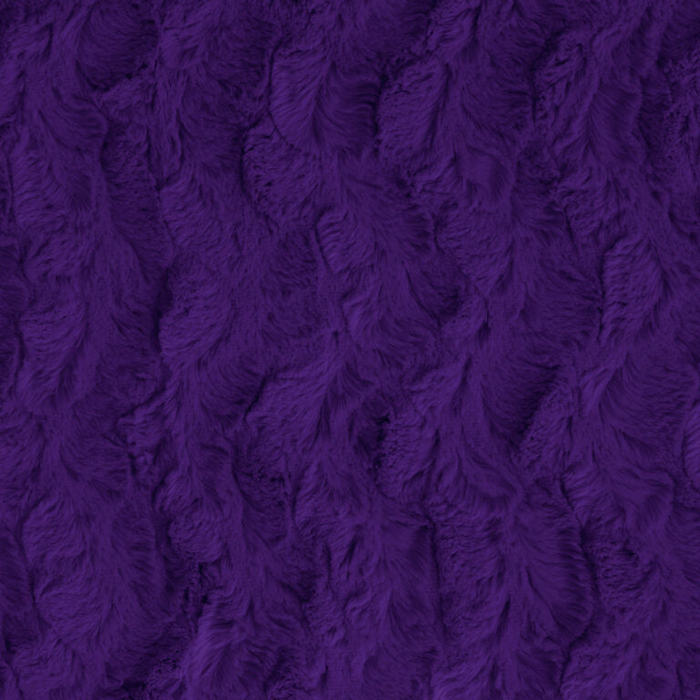 Minky -Lux Snuggle Bella BRIGHT PURPLE From EZ Fabrics