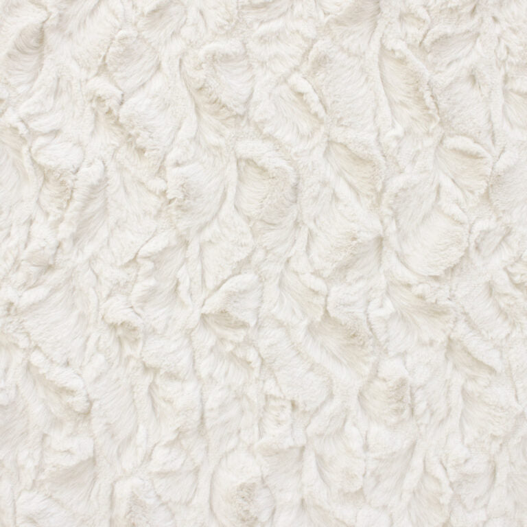 Minky -Lux Snuggle Bella CREMA From EZ Fabrics