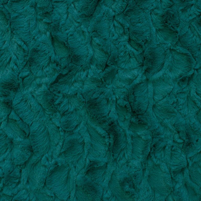 Minky -Lux Snuggle Bella DEEP TEAL From EZ Fabrics