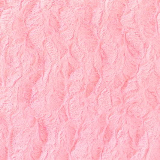 Minky -Lux Snuggle Bella LIGHT PINK From EZ Fabric