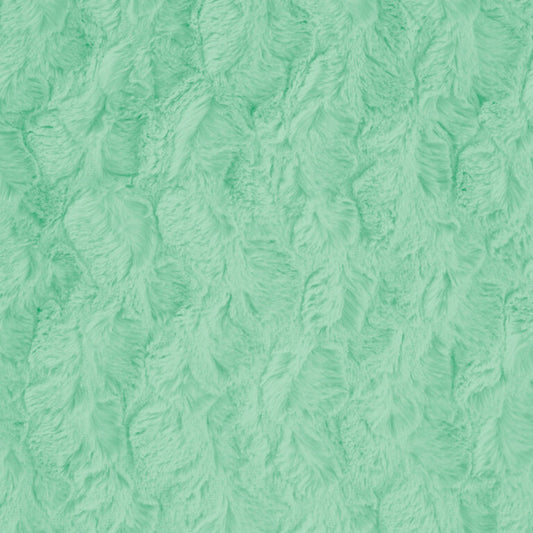 Minky -Lux Snuggle Bella MINT From EZ Fabric