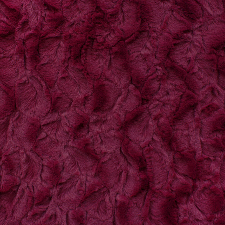 Minky -Lux Snuggle Bella MULBERRY From EZ Fabric