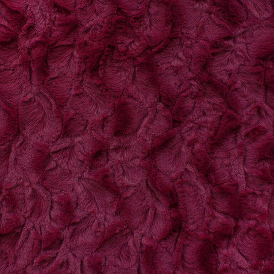 Minky -Lux Snuggle Bella MULBERRY From EZ Fabric
